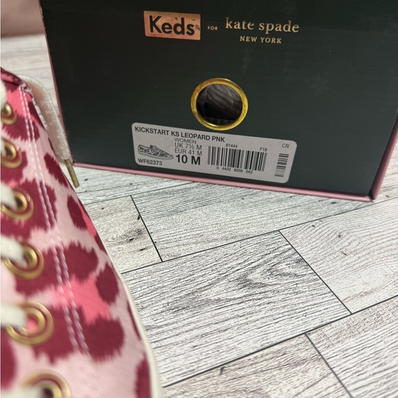 Kate Spade Pink Leopard Sneakers - Picture 7 of 10